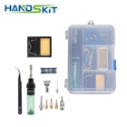 Handskit MT-100 Газовый паяльник, Электрический паяльник, пистолет, выдувной факел, беспроводной, для использования на открытом воздухе, 
