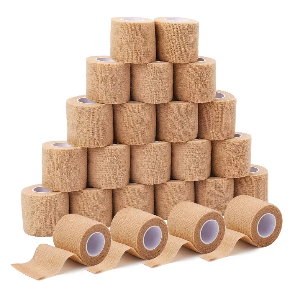 24 шт 5 см одноразовое связное покрытие рукоятки машинки для татуажа ленты