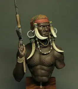 110 древний воин бюст человек модельная фигурка из смолы комплекты миниатюрный gk Неокрашенный