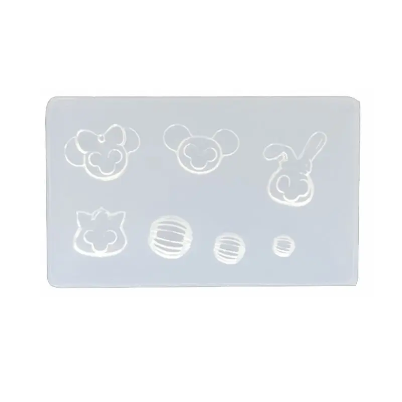 

DIY Nail Art Silicone Mold 3D Rabbit Wing Square Resin Mold Jewelry Tools