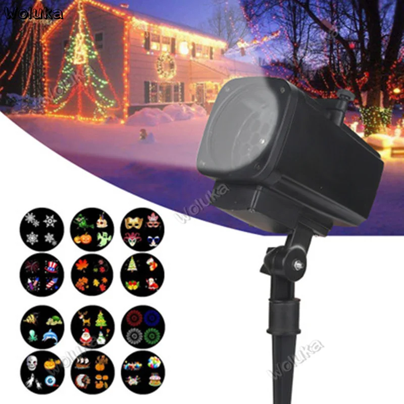 Светодиодная лампа для проекции снежинок CD50 W03|Эффект освещения сцены| |