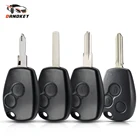 2-кнопочный корпус дистанционного ключа Dandkey для Renault Megan Modus Clio 3 Kangoo Megane Logan Sandero Duster NE72VA2VAC102 Blade
