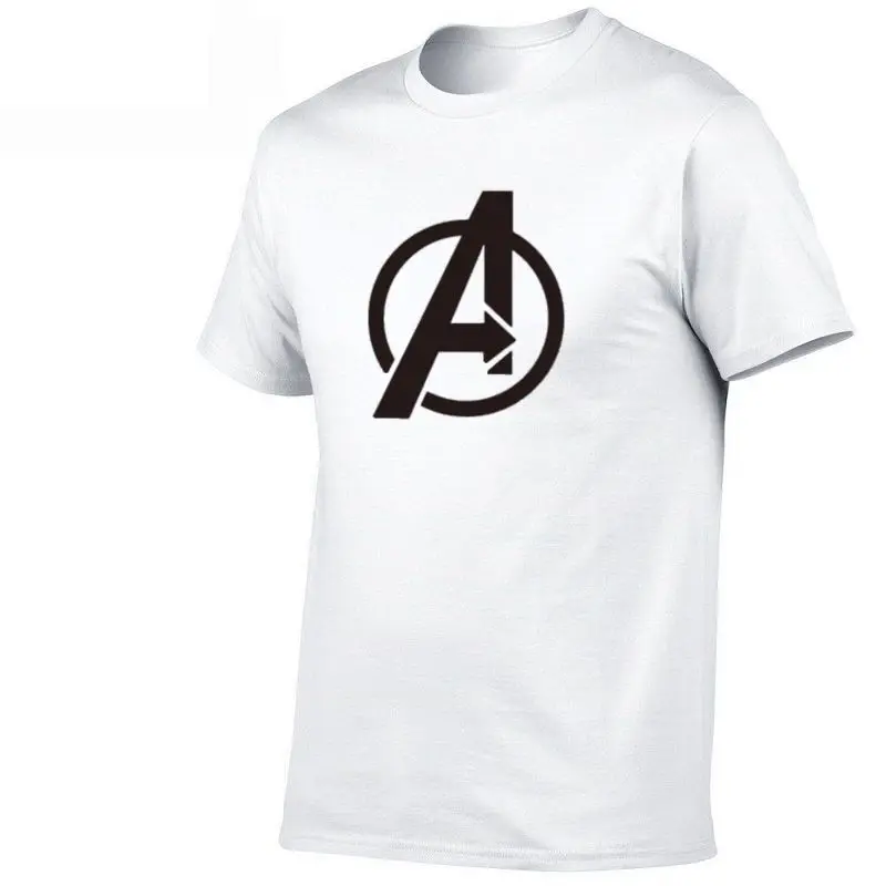 Marvel The Avengers 4 Футболка Мужская хлопковая футболка с короткими рукавами