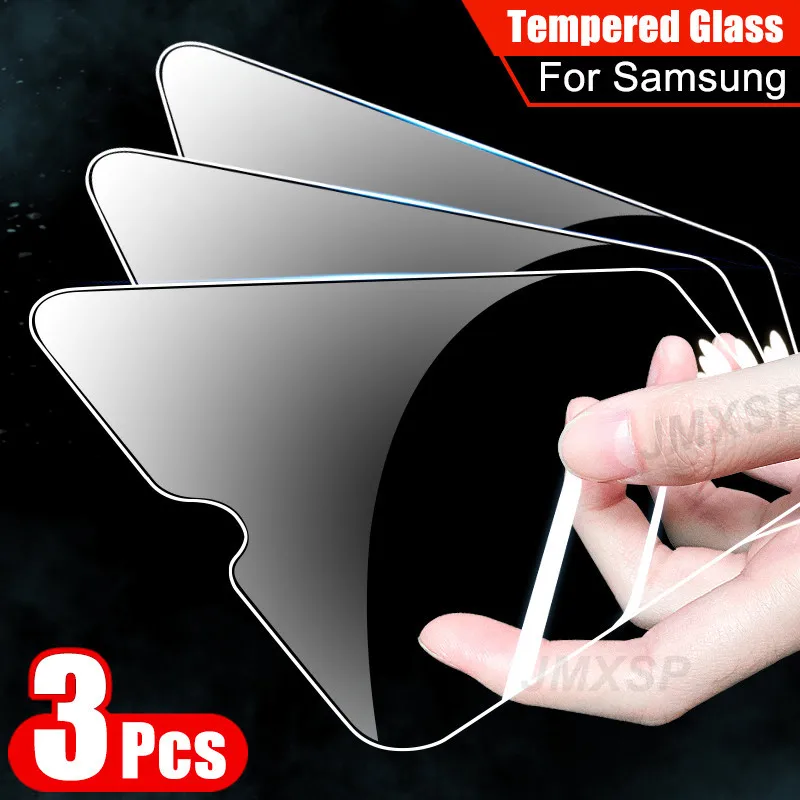 

3Pcs Tempered Glass For Samsung Galaxy A01 A11 A21 A31 A41 A51 A71 Protective Glass M01 M11 M21 M31 M51 A10 A20 A30 A50 Glass