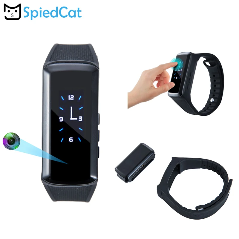 HD 1080P Мини Смарт Bluetooth Спорт на открытом воздухе фотографии браслет секрет видео
