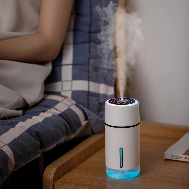 

Humidifier New Car Interior Can Use A Small Usb Rainbow Humidifier To Design An Atomizer with Colorful LanternsHome