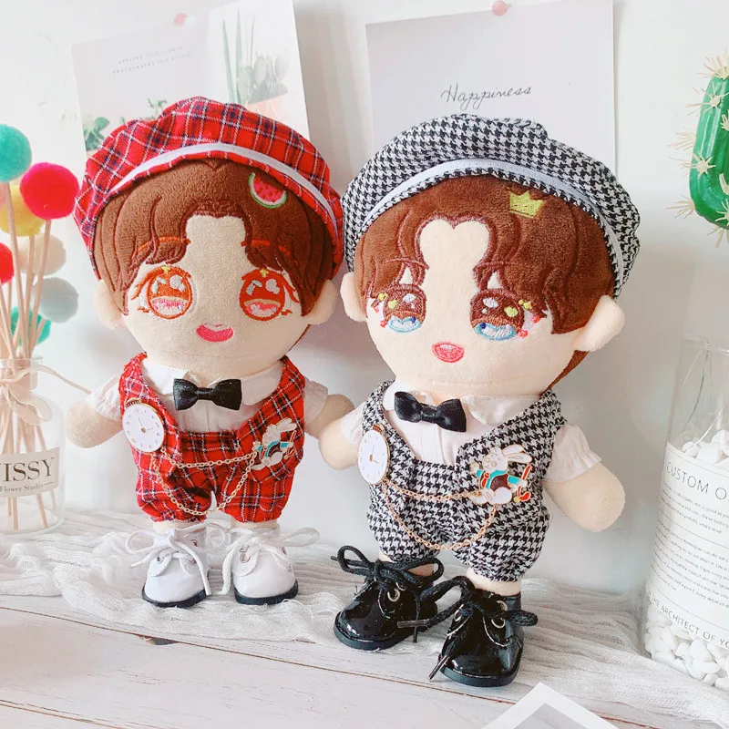 

Star Doll Clothes Cartoon T-shirt Suit Fisherman Hat Accessories Clothes