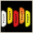 Автомобильный ночной отражатель предупреждающий знак отражающая полоса для Chevrolet Onix настоящей Astra Aveo Sail Miray Caprice Agile