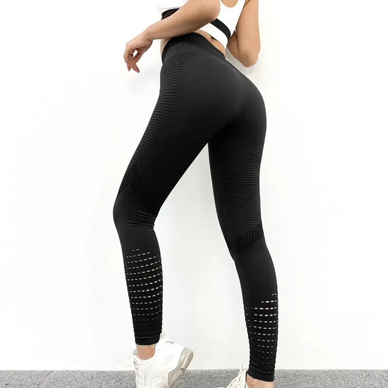 Sexy Women Sports Leggings Fitness Yoga Pants High Waist Solid Seamless Athletic Long Tights Gym Running Workout Trousers Girls | Спорт и