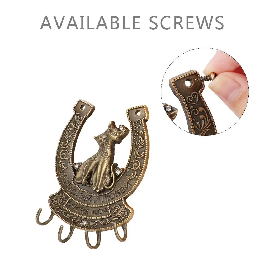 OurWarm винтажные металлические подковы бронзовые украшения для дома вечерние