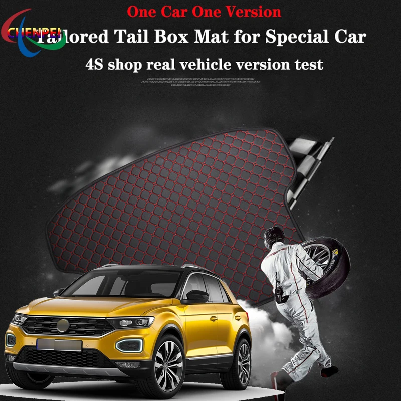 

For Volkswagen VW T-ROC 2018 Modification Special Waterproof and Dirty-proof Back Trunk Mat Car Decorate Accessories