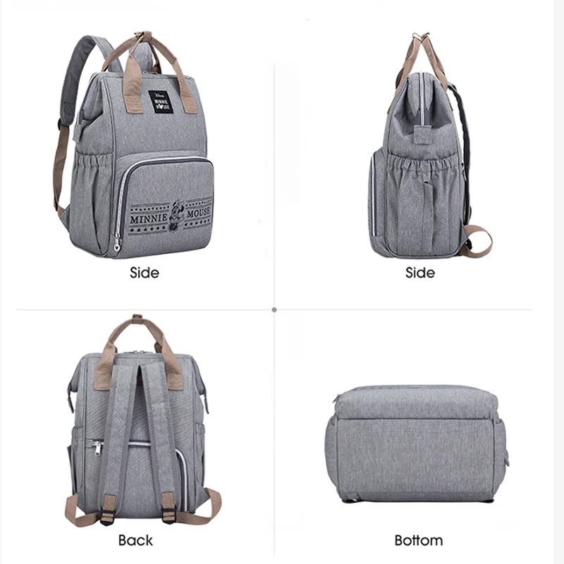 Disney 2020 новая сумка для подгузников рюкзак большая емкость Водонепроницаемый