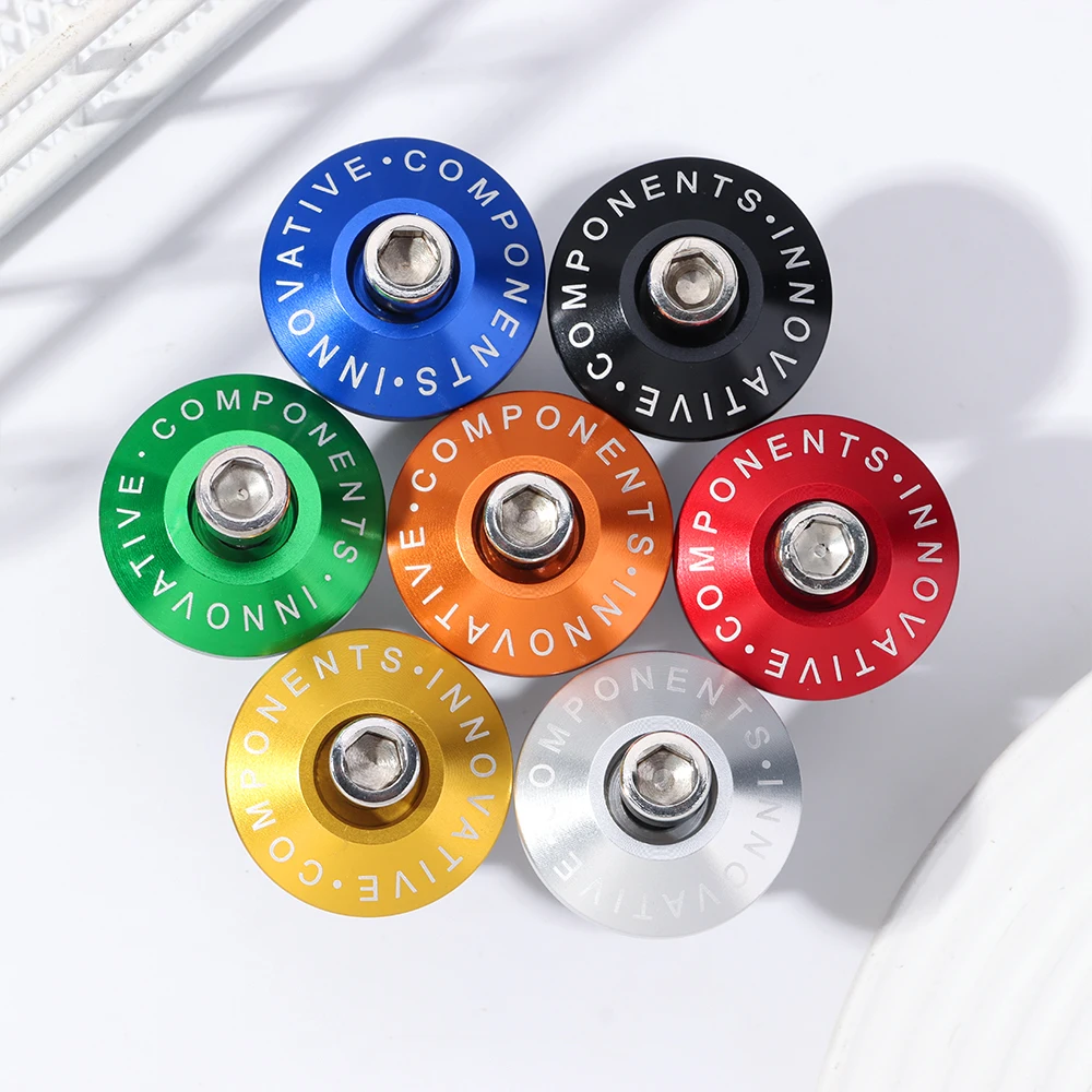 1 компл. Руль мотоцикла торцевой вес руля ручка штекер захват из алюминиевого