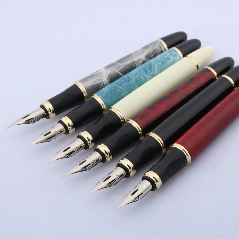 Перьевая ручка JINHAO X450 ZB G Подарочная карандаш в деловом стиле с круглым корпусом и
