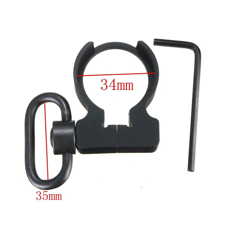 Аксессуары для страйкбола M4 ar 15 алюминиевый Тактический поворотный строп QD