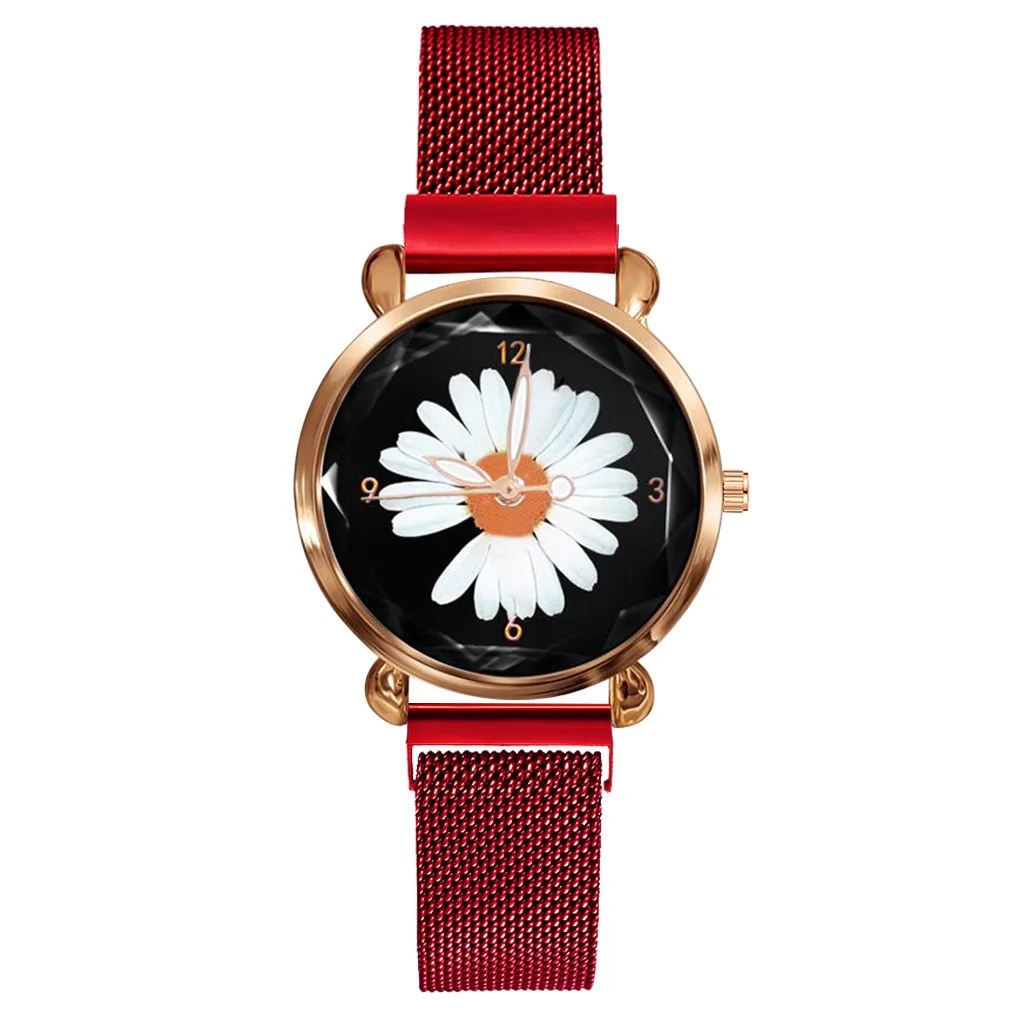 

2021 New Popular Little Daisy Milan Mesh Strap Magnet Watch Women's Fashion Fashion Student Watch best selling