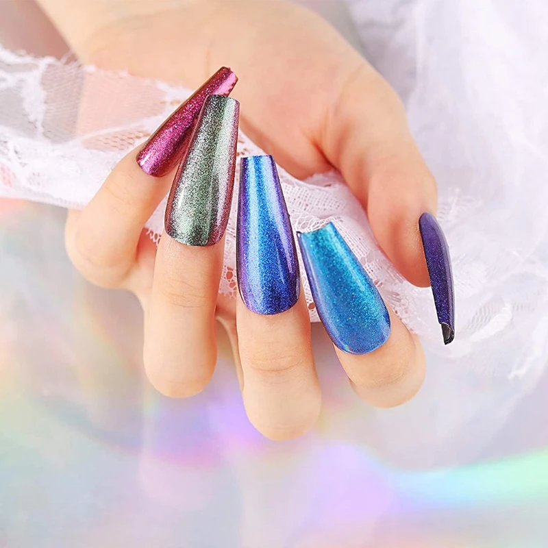 

Magic Mirror Resin Pigment Glitter Bright Powder Colorant Epoxy Mold Filling Material DIY Crafts Manicure Decorations