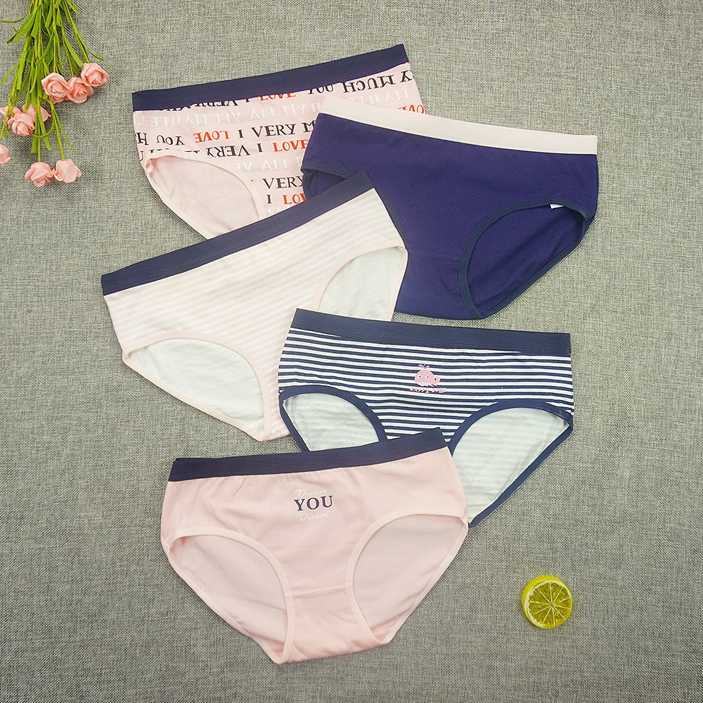 Трусы женские 3 шт./лот трусики хлопковые | Женская одежда