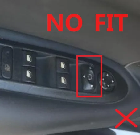 4 шт. накладка на двери автомобиля окна стекло подъемный переключатель Накладка