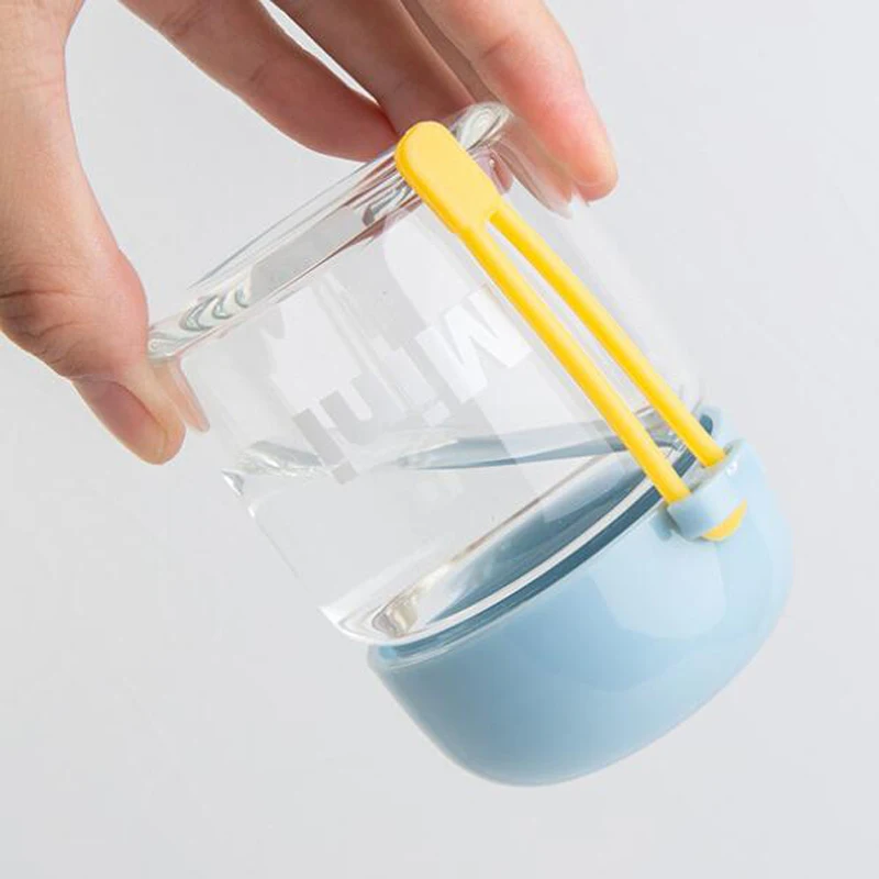 150 мл стеклянная бутылка для воды Корейская популярная портативная школьная и