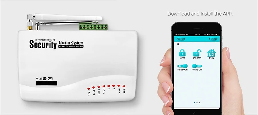 Fuers проводной дверной, оконный магнитный датчик переключатель для PSTN GSM сигнализация Q2 GSM10A 8218G G2 подключение GND и N.C порты напрямую