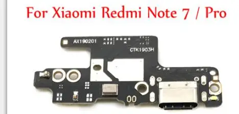 Redmi Note 7 Pro Для Xiaomi Redmi GO 7A Note 4X5 6 7 Pro док-станция с разъемом usb порт для зарядки Flex для Redmi Note 3 Pro SE 152 мм специальный - Цвет: Redmi Note 7 Pro