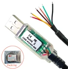 6 футов FT232 FTDI USB2.0 RS485 Серийный адаптер, провод, конец, совместимый с FT232RQ USB RS485 WE 1800 BT