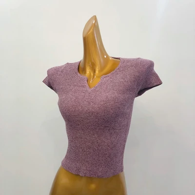 

Tops T Shirt Women Short Sleeve Tshirt fuchsia Red