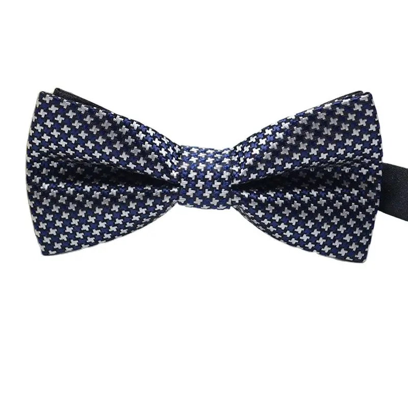 MyLoddy однотонный Модный черный галстук для жениха мужской клетчатый