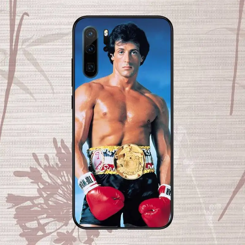 

Rocky Balboa Phone Case For Huawei P20 P30 P40 lite Pro P Smart 2019 Mate 10 20 Lite Pro Nova 5t