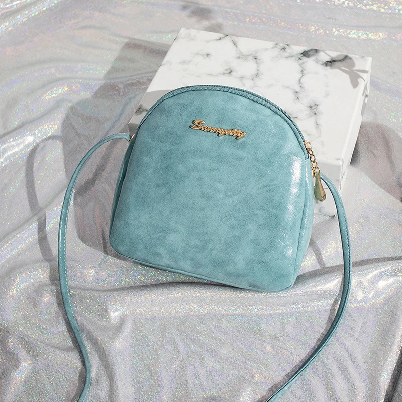 Bokinslon простая сумка через плечо Женская Повседневная кожаная для мобильного