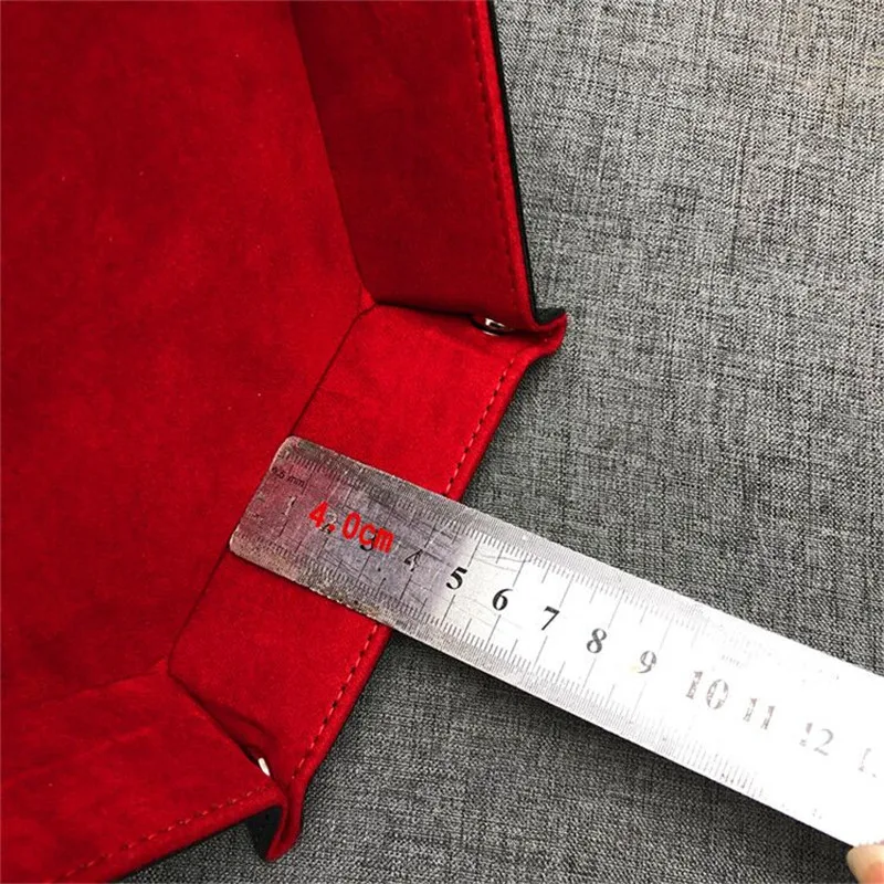 Ящик для костей складной шестигранный бархатный 6 цветов | Спорт и развлечения