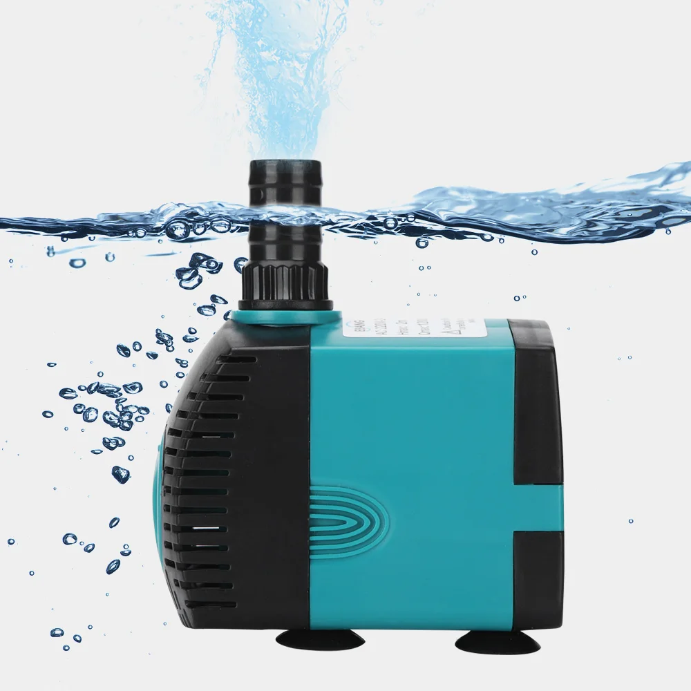 

3/6/10/15/25W Aquarium Water Pump Ultra-Quiet Submersible Fountain Pump Filter Fish Pond Water Pump for Fountain 220-240v
