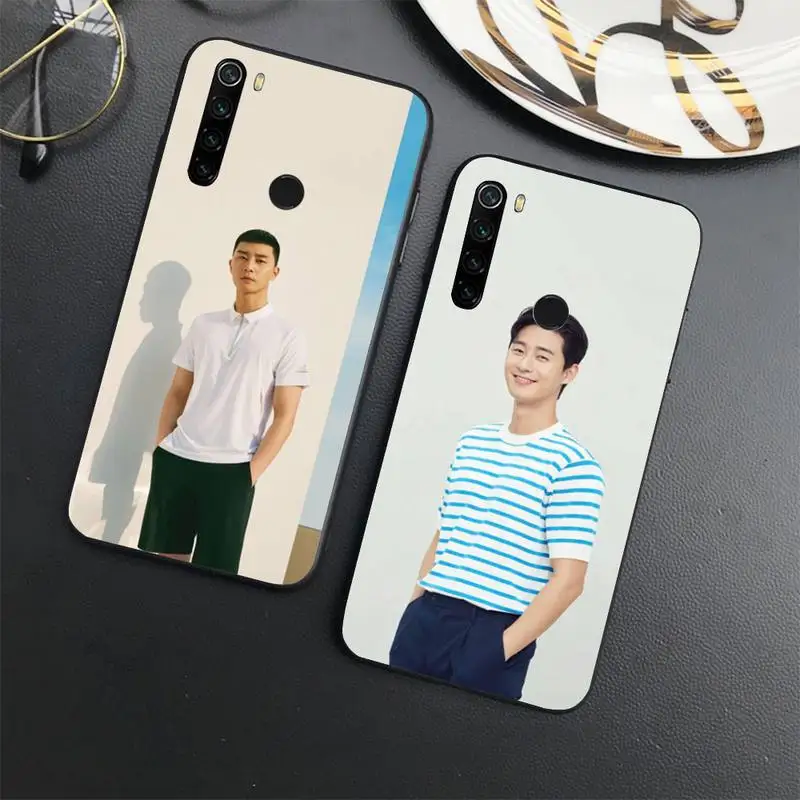 

Park Seo Joon Korean actors Phone Case For Xiaomi Redmi note 7 8 9 t s 10 A pro lite funda shell coque cover