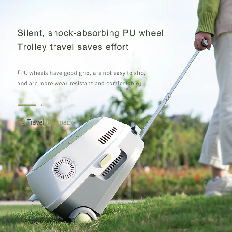 Переносной рюкзак для домашних животных сумка-переноска кошек с вентилятором