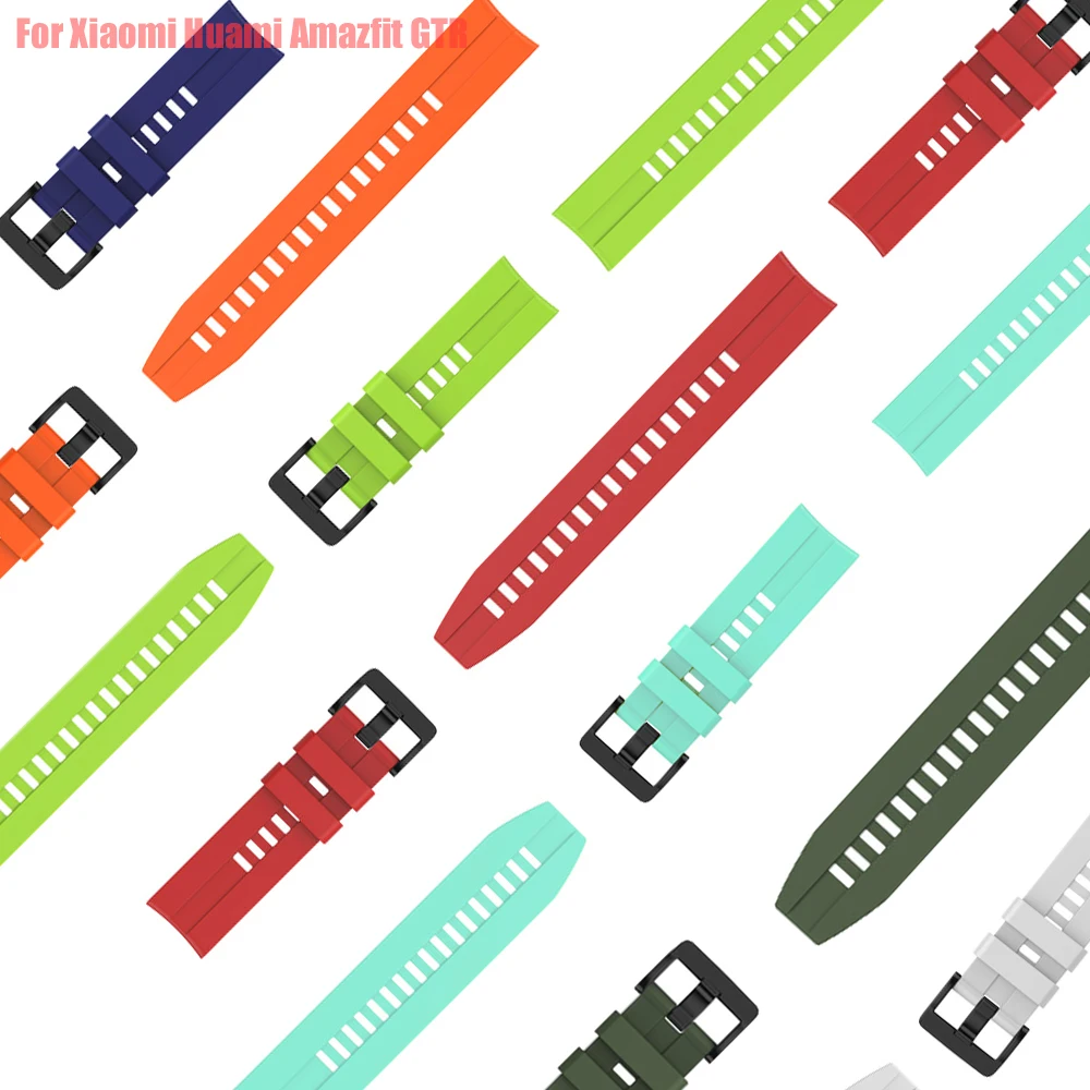 22 мм 20 браслет металлический из нержавеющей стали для Xiaomi Amazfit Bip Pace магнитный