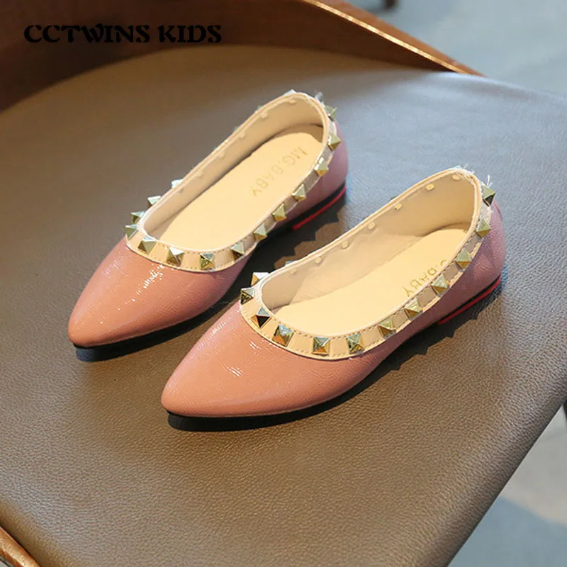 

Girls Flats 2021 Spring Kids Fashion Stud Shoes Children Mary Jane Baby Brand Party Shoes Toddlers Princess Shoes PY-MJ-066