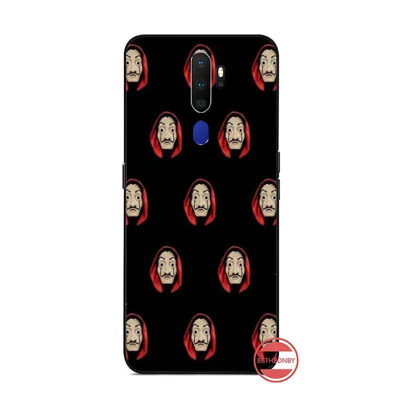 

Spain TV Money Heist House Paper Phone Case For OPPO F 1S 7 9 K1 A77 F3 RENO F11 A5 A9 2020 A73S R15 REALME PRO