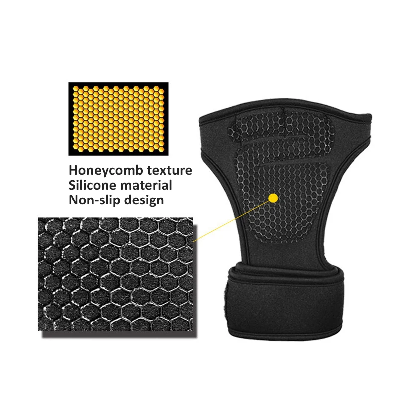 Мужские и женские перчатки для спортзала Нескользящие дышащие защитные тяжелой