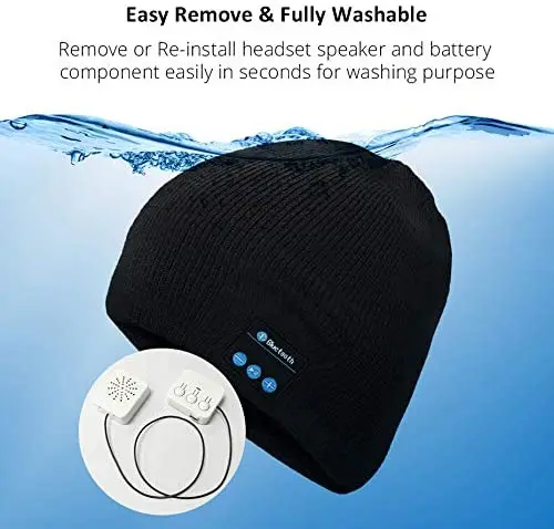 Bluetooth Шапка-наушники зимней моды для активного отдыха и спорта, подарок на Рождество, мужчинам и женщинам.