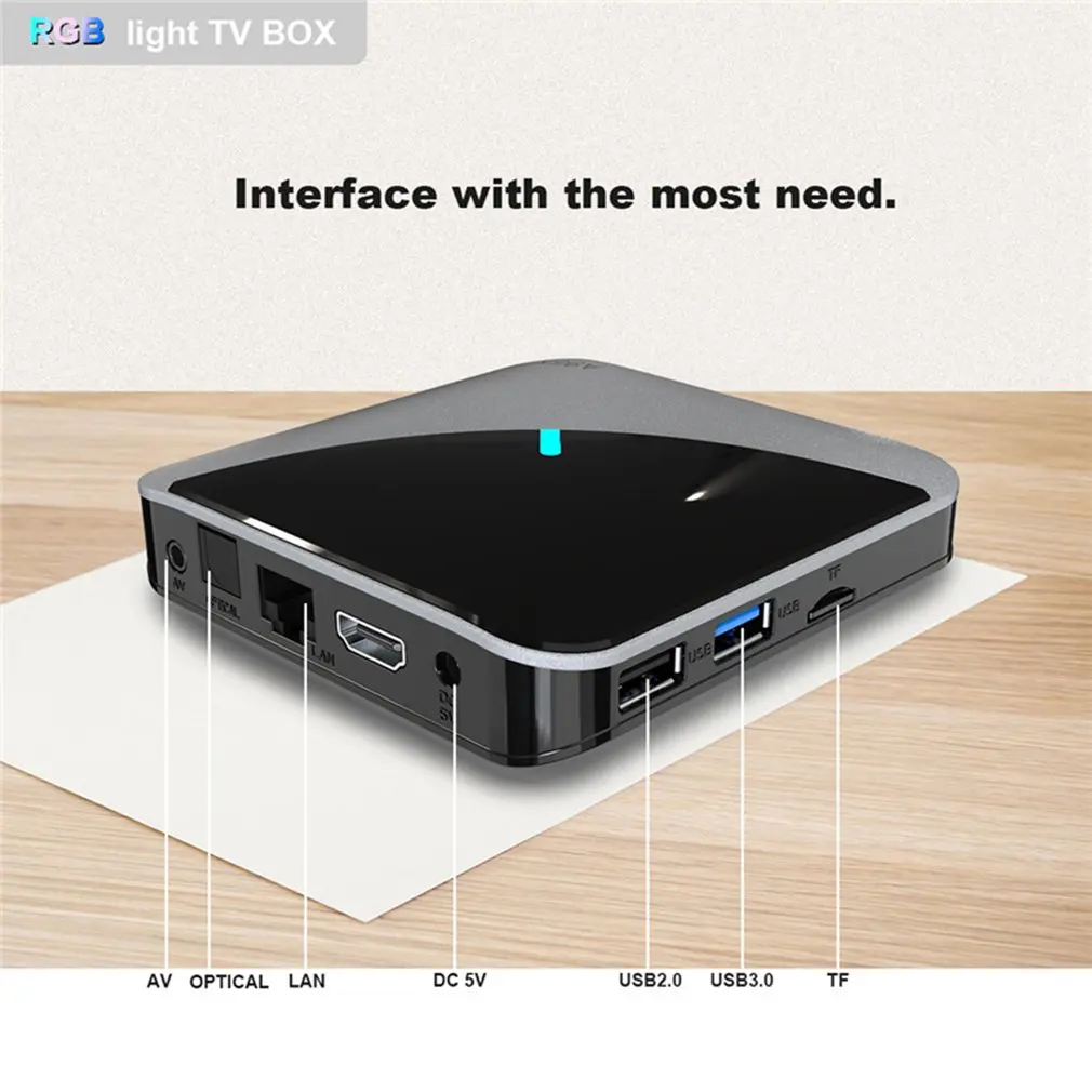 

A95X F3 AIR Tv Box Multimedia Player With Reliable Network High Definition HDMI-compatible Interface TV Box