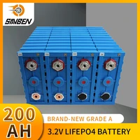 16pcs lifepo4 battery 12v 24v 48v suitable for 3 2v 200ah lifepo4 battery rechargeable battery pack solar energy storage duty fr