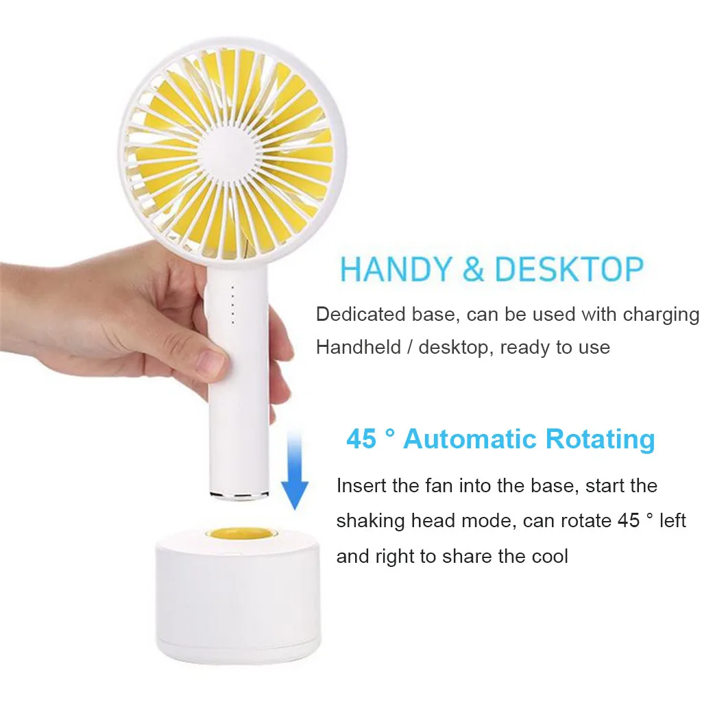 Новое поступление 2020 портативный мини-вентилятор для рабочего стола портативные