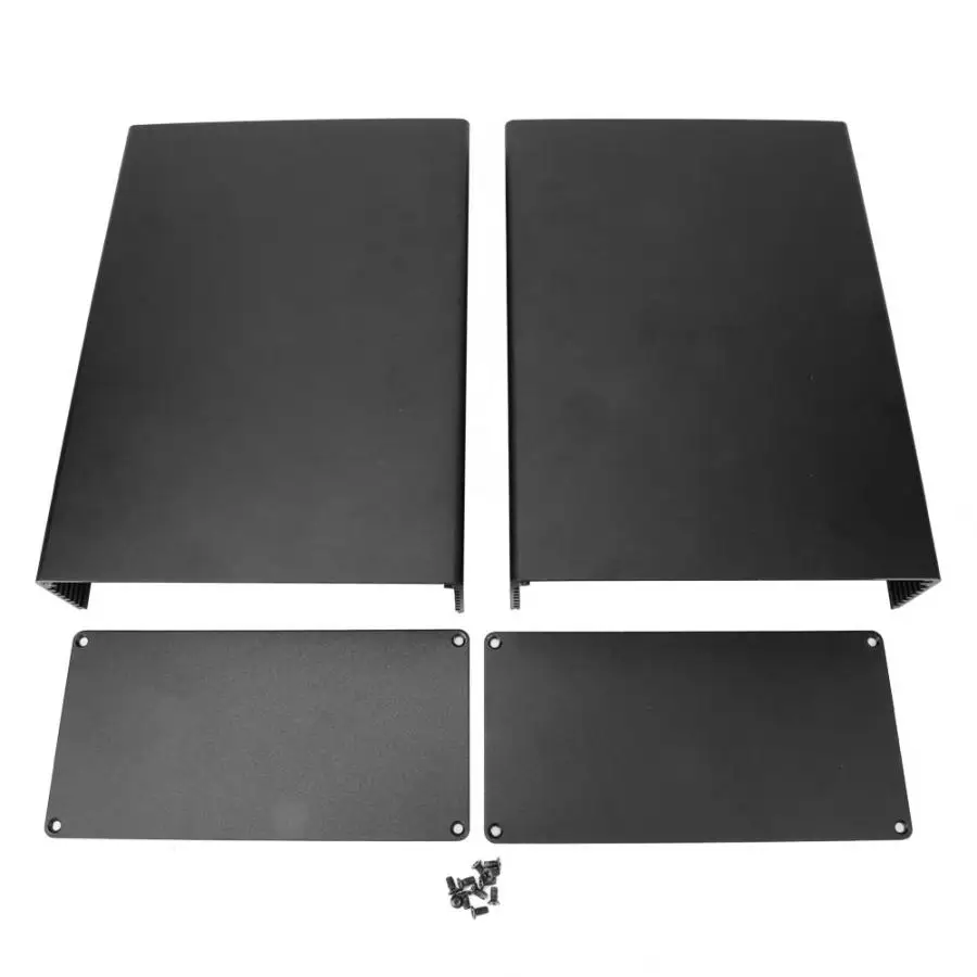 Разделенный алюминиевый корпус для чехла электронный печатной платы GPRS 80x160x22 0 мм