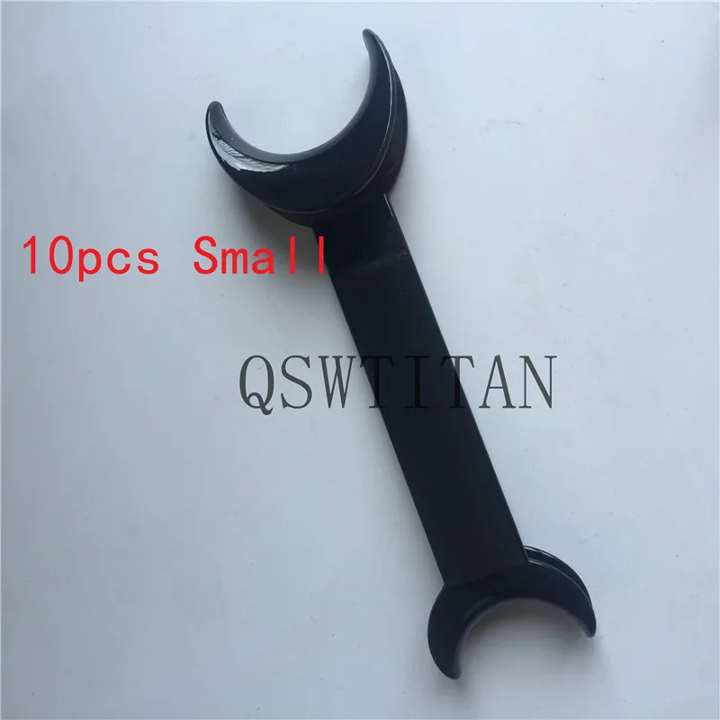 Лучшие 10 шт. черные зубные Двуглавые Т-образные интраоральные щеки губы