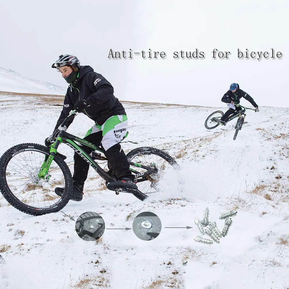 100 Pcs Stud Screw 9mm + 1 Pc Drill Sleeve Auto Car SUV ATV Anti-Slip Wheel Tyre Snow Tire Spikes Trim | Автомобили и мотоциклы