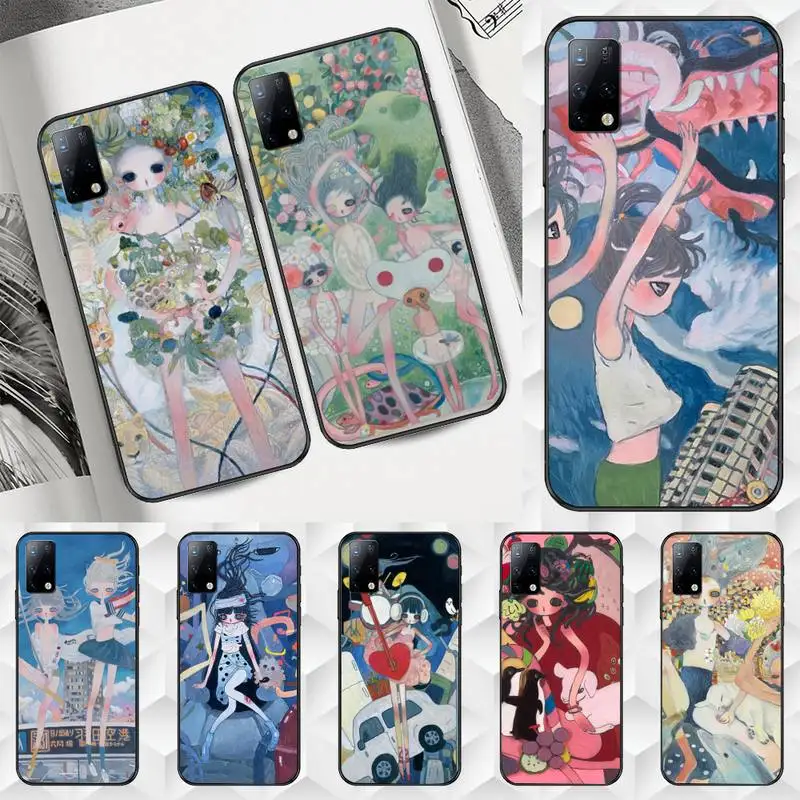

Aya takano Phone Case For Xiaomi 9t pro lite 10 MIX 2S 3 note10lite 8 cc9 pro nax fundas cover