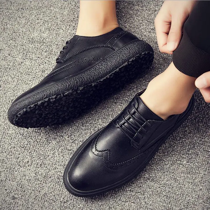 Высококачественные деловые мужские классические туфли свадебные офисные