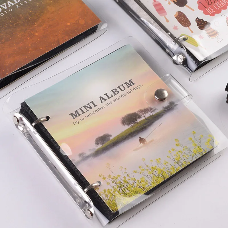 Светильник вая и теневая серия Loose leaf ПП фотоальбом для хранения билетов открытка
