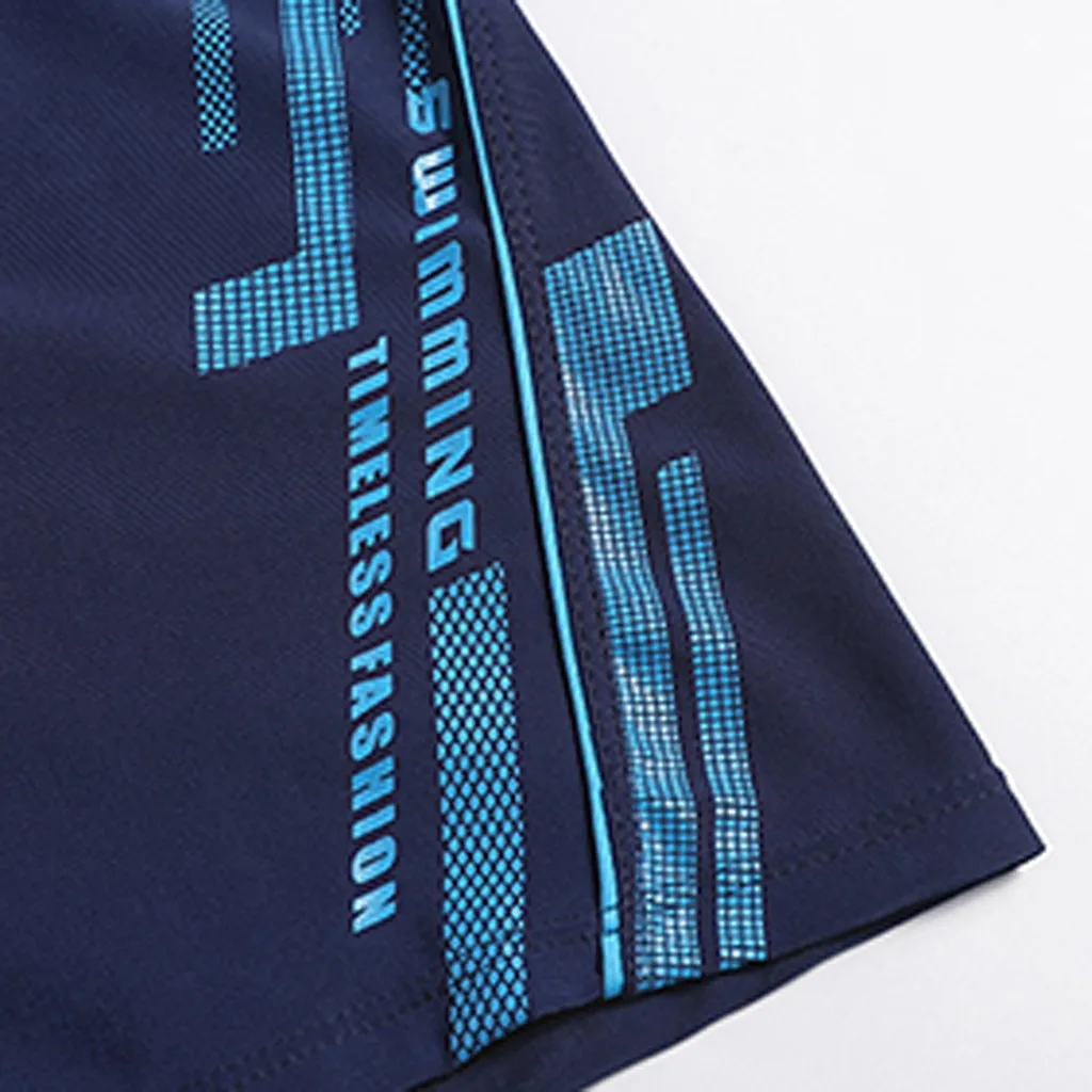 Мужские дышащие трусы-боксеры плавки пляжные шорты облегающая одежда # YL5 | Спорт